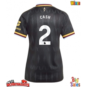 Aston Villa Matty Cash #2 Replica Away Stadium Shirt for Women 2026-27 Short Sleeve